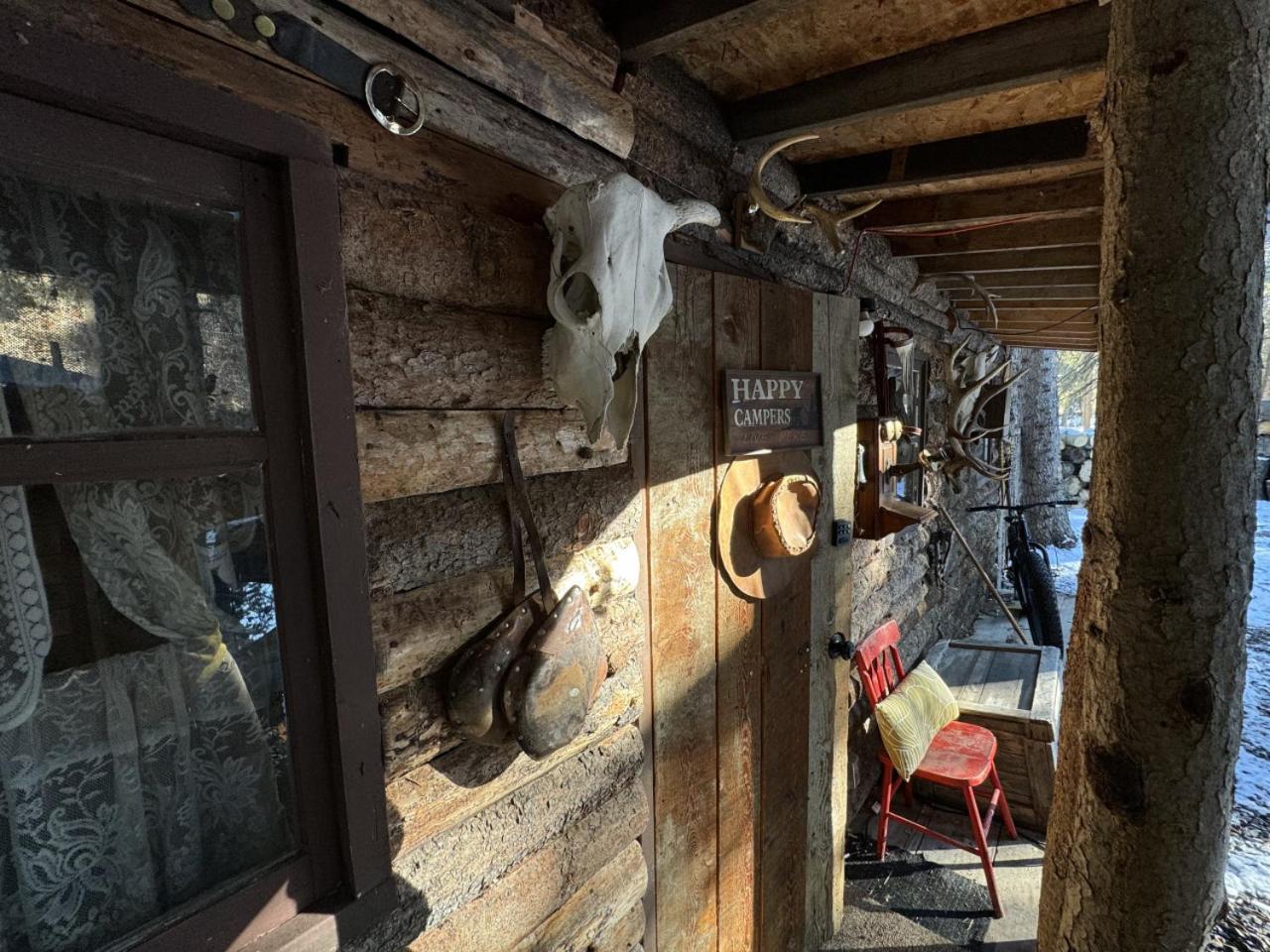 Rustic Cozy Cabin With Hot Tub Bragg Creek Luaran gambar