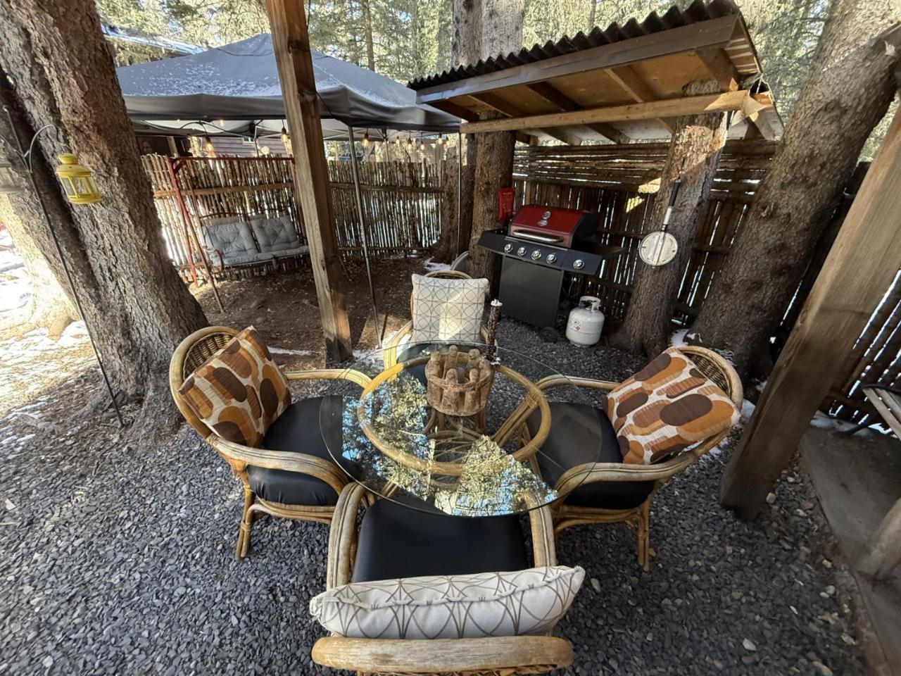 Rustic Cozy Cabin With Hot Tub Bragg Creek Luaran gambar